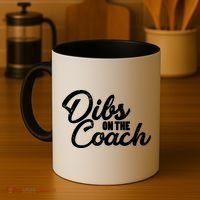Dibs On The Coach Coffee Mug thumb 4