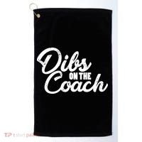 Dibs On The Coach Golf Towel thumb 0
