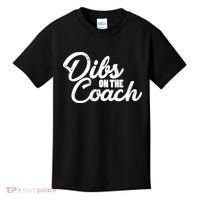 Dibs On The Coach Kids T-Shirt thumb 0