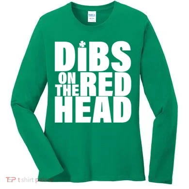 Dibs On The Redhead Women's Long Sleeve Shirt