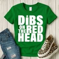 Dibs On The Redhead Women's T-Shirt thumb 3