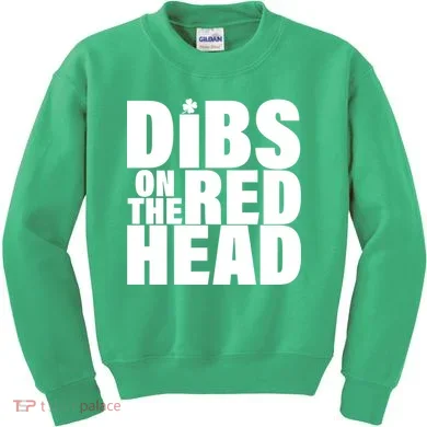 Dibs On The Redhead Kids Sweatshirt