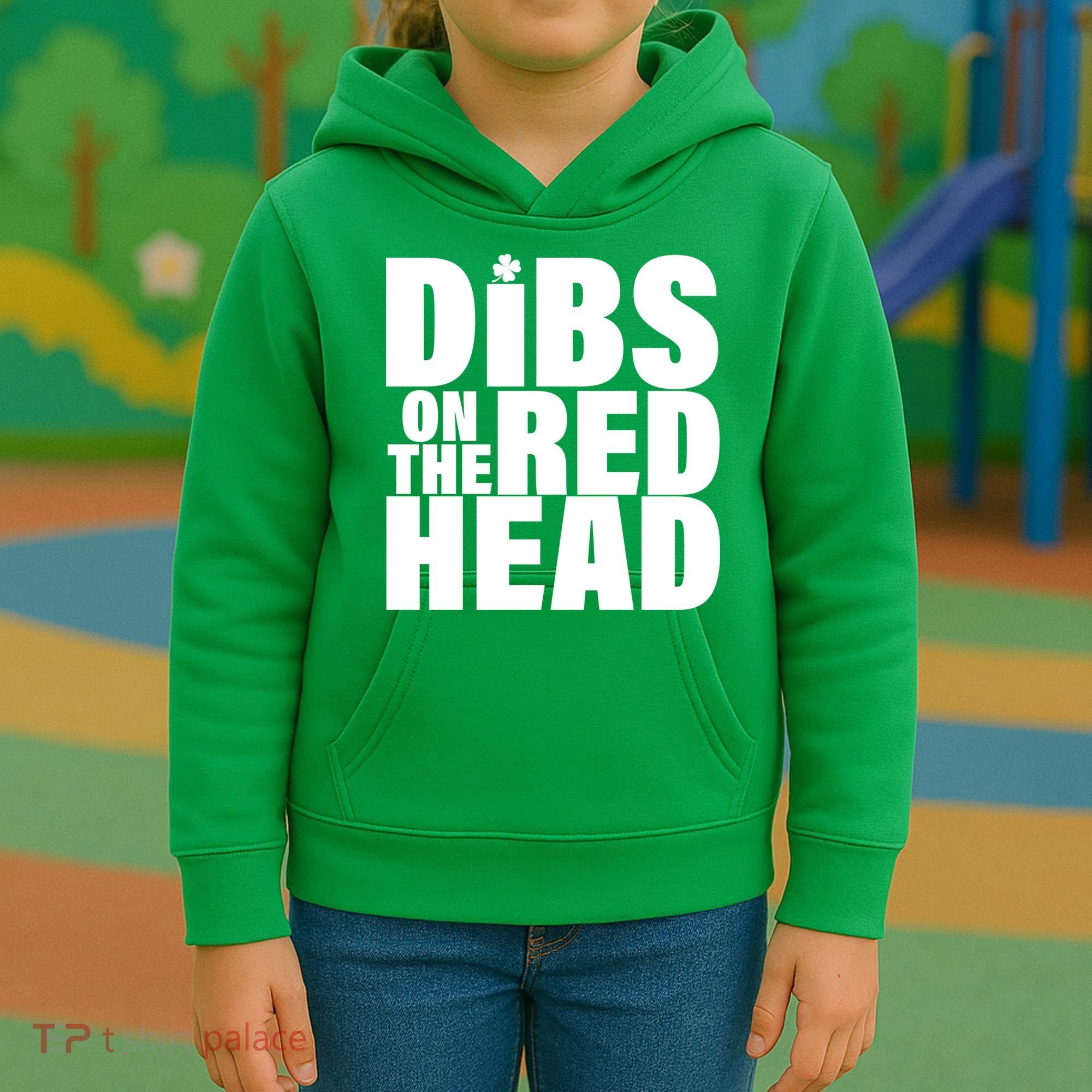 Dibs On The Redhead Kids Hoodie