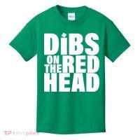 Dibs On The Redhead Kids T-Shirt thumb 0