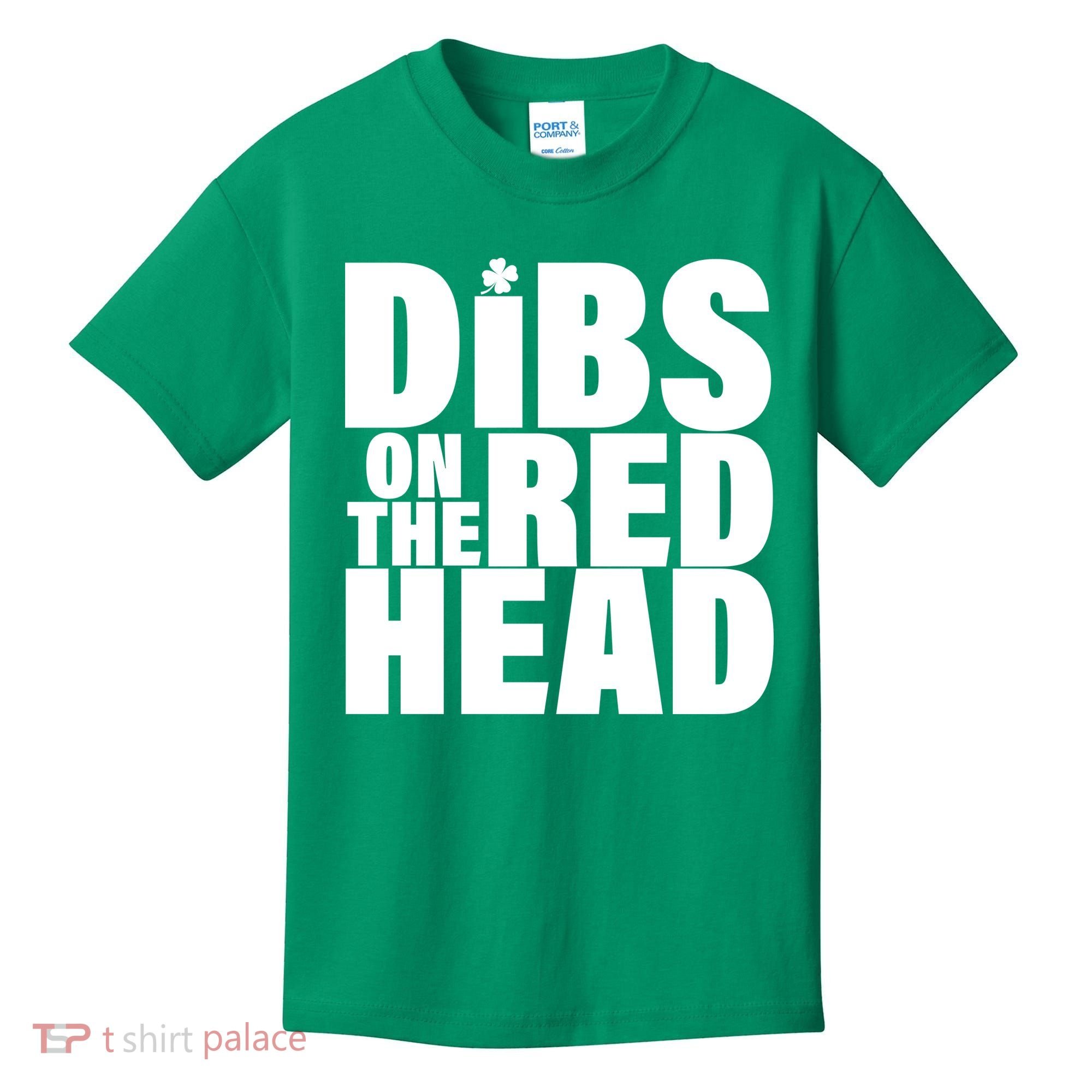 Dibs On The Redhead Kids T-Shirt
