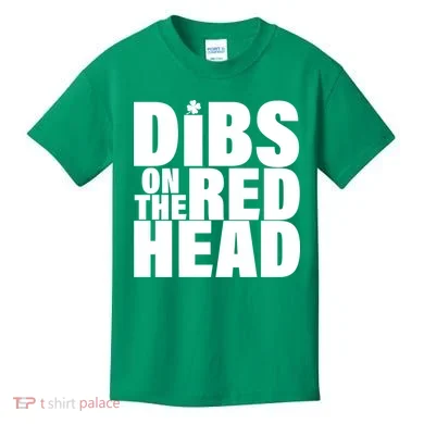 Dibs On The Redhead Kids T-Shirt