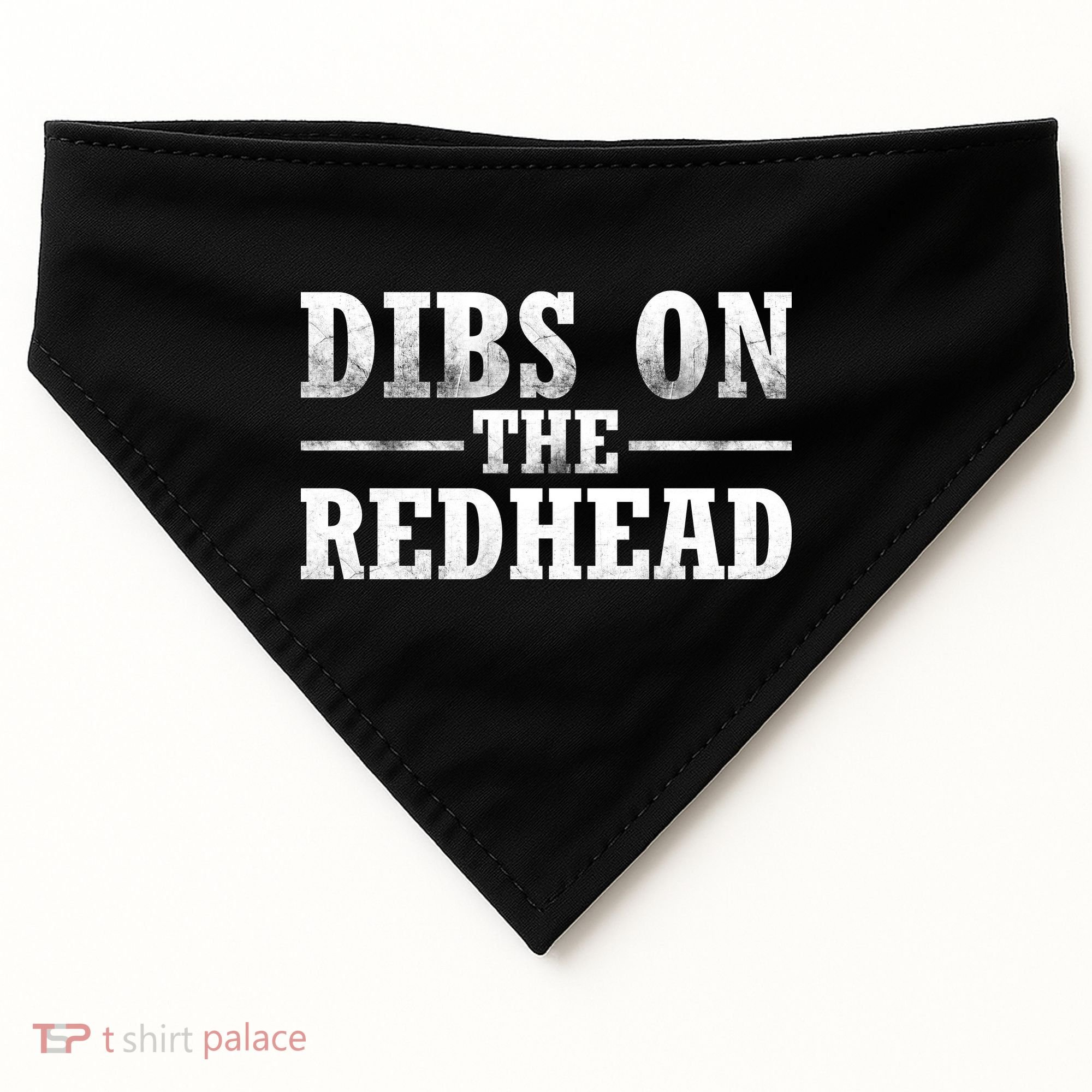 Dibs On The Redhead St. Patrick's Day USA-Made Doggie Bandana
