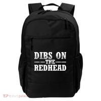 Dibs On The Redhead St. Patrick's Day Backpack thumb 0