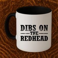 Dibs On The Redhead St. Patrick's Day Coffee Mug thumb 2