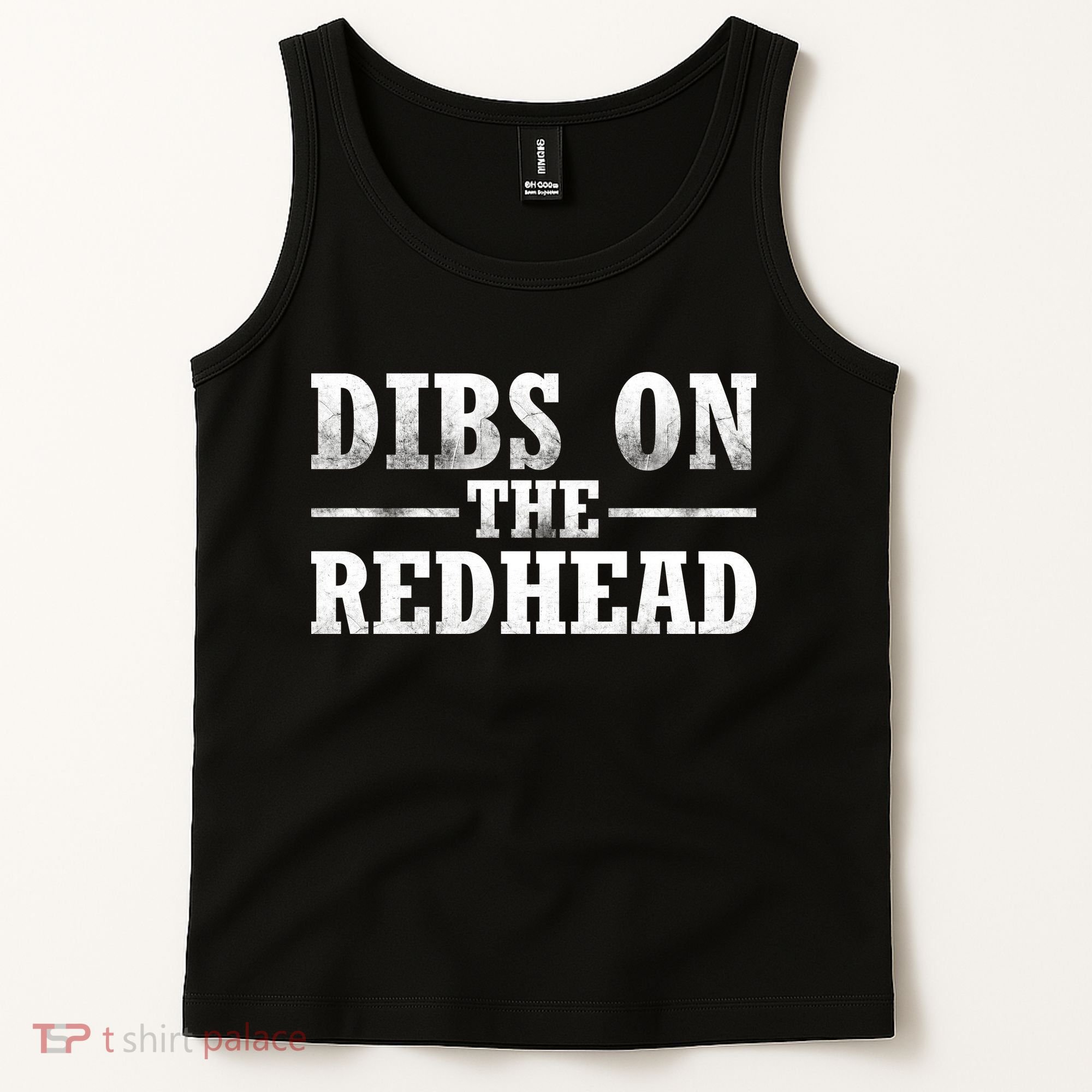 Dibs On The Redhead St. Patrick's Day Tank Top