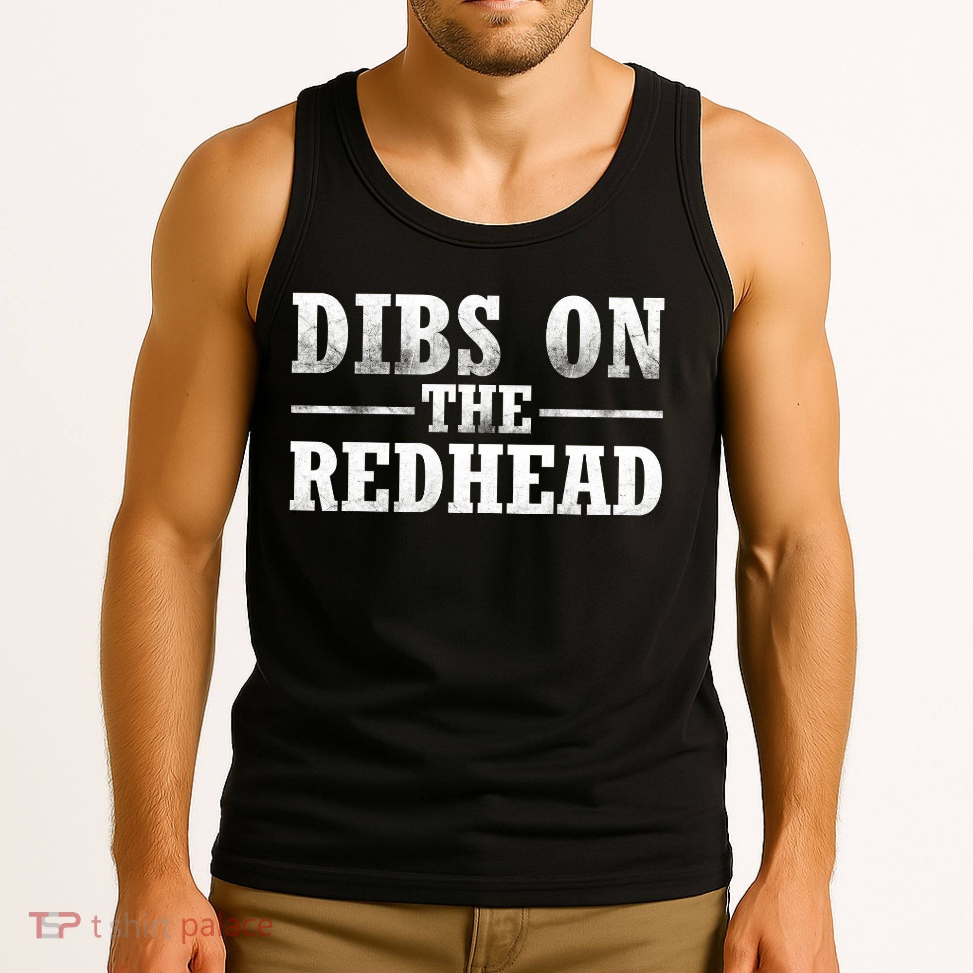 Dibs On The Redhead St. Patrick's Day Tank Top