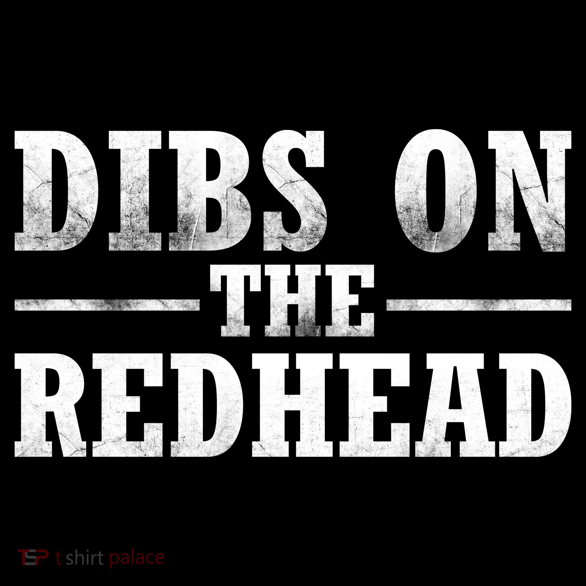 Dibs On The Redhead St. Patrick's Day Tank Top