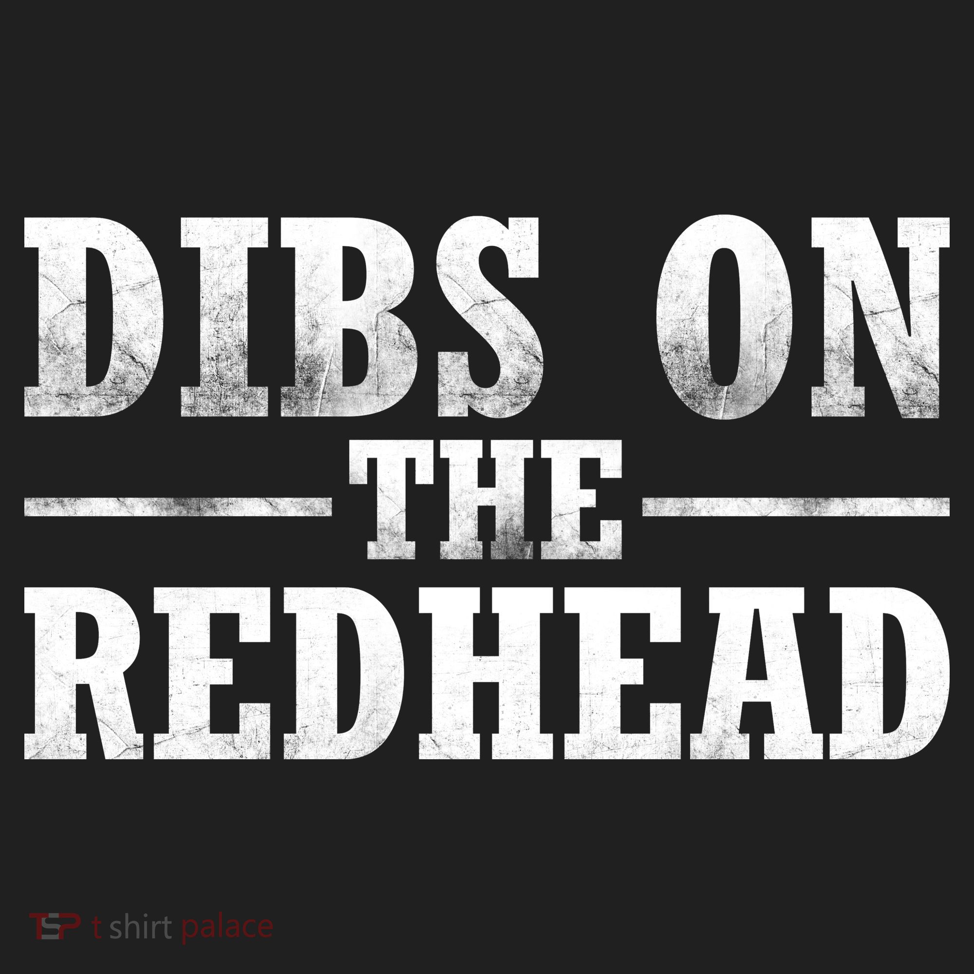 Dibs On The Redhead St. Patrick's Day Golf Towel