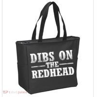 Dibs On The Redhead St. Patrick's Day Tote Bag thumb 2