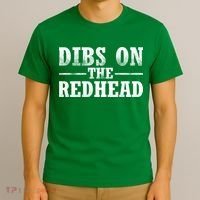 Dibs On The Redhead St. Patrick's Day T-Shirt thumb 3