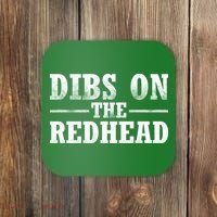 Dibs On The Redhead St. Patrick's Day Coaster thumb 0