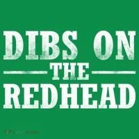 Dibs On The Redhead St. Patrick's Day Kids Long Sleeve Shirt thumb 2