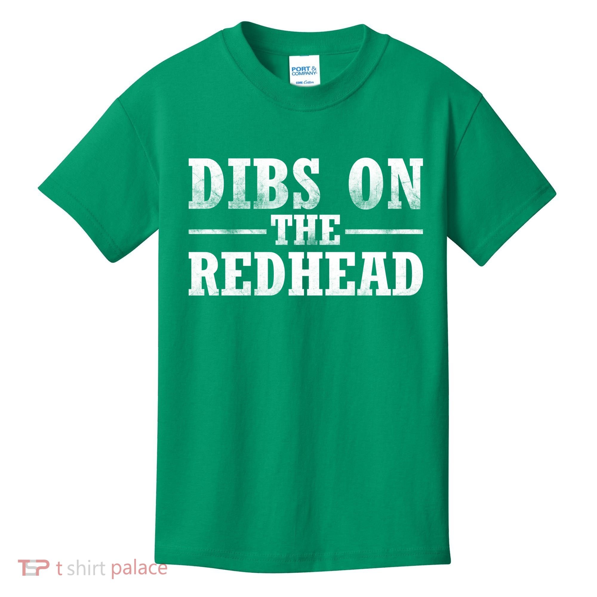 Dibs On The Redhead St. Patrick's Day Kids T-Shirt