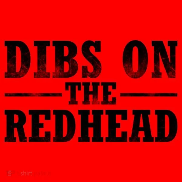 Dibs On The Redhead St. Patrick's Day Santa Hat