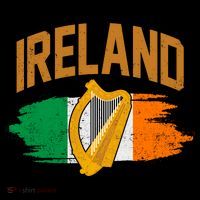 Distressed Ireland Coat Of Arms Harp Flag Coffee Mug thumb 5