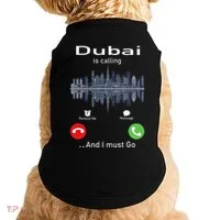 Dubai Is Calling And I Must Go Doggie Tank thumb 0