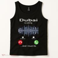 Dubai Is Calling And I Must Go Tank Top thumb 2