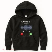 Dubai Is Calling And I Must Go Kids Hoodie thumb 0