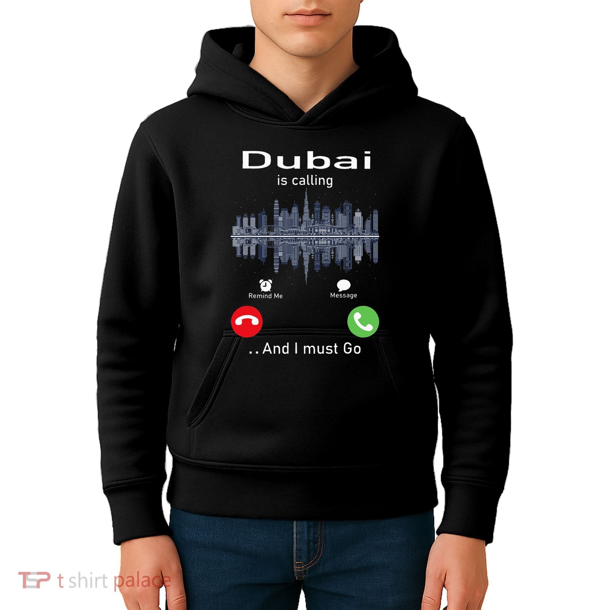 Dubai Is Calling And I Must Go Kids Hoodie