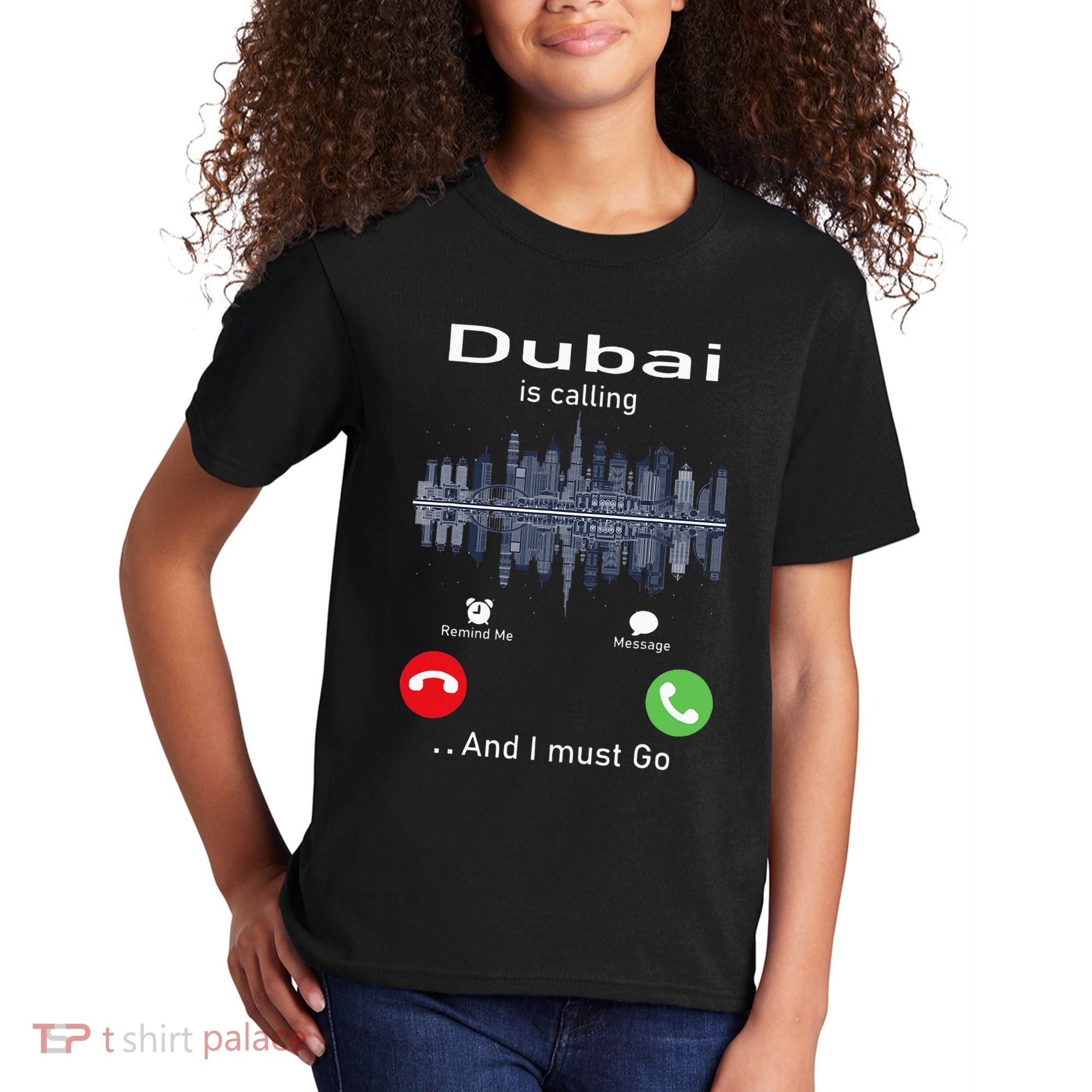 Dubai Is Calling And I Must Go Kids T-Shirt