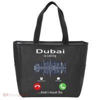 Dubai Is Calling And I Must Go Tote Bag thumb 0