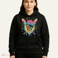 Drip Ice Cream Skull Hoodie thumb 5
