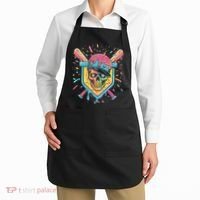 Drip Ice Cream Skull Apron thumb 2