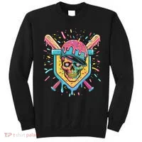 Drip Ice Cream Skull Sweatshirt thumb 0