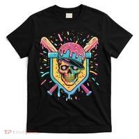 Drip Ice Cream Skull T-Shirt thumb 0