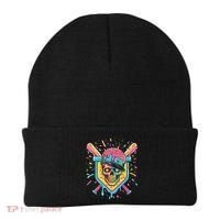 Drip Ice Cream Skull Beanie thumb 0