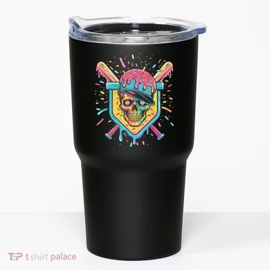 Drip Ice Cream Skull Tumbler