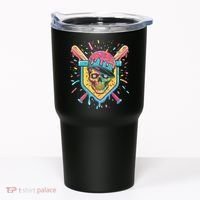 Drip Ice Cream Skull Tumbler thumb 0