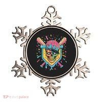 Drip Ice Cream Skull Ornament thumb 0