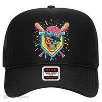 Drip Ice Cream Skull Hat thumb 0