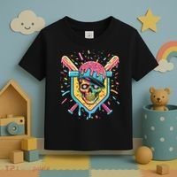 Drip Ice Cream Skull Toddler T-Shirt thumb 3