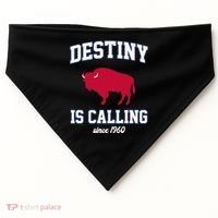 Destiny Is Calling Since 1960 Buffalo Mafia Football USA-Made Doggie Bandana thumb 0