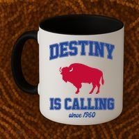 Destiny Is Calling Since 1960 Buffalo Mafia Football Coffee Mug thumb 2