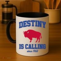Destiny Is Calling Since 1960 Buffalo Mafia Football Coffee Mug thumb 4