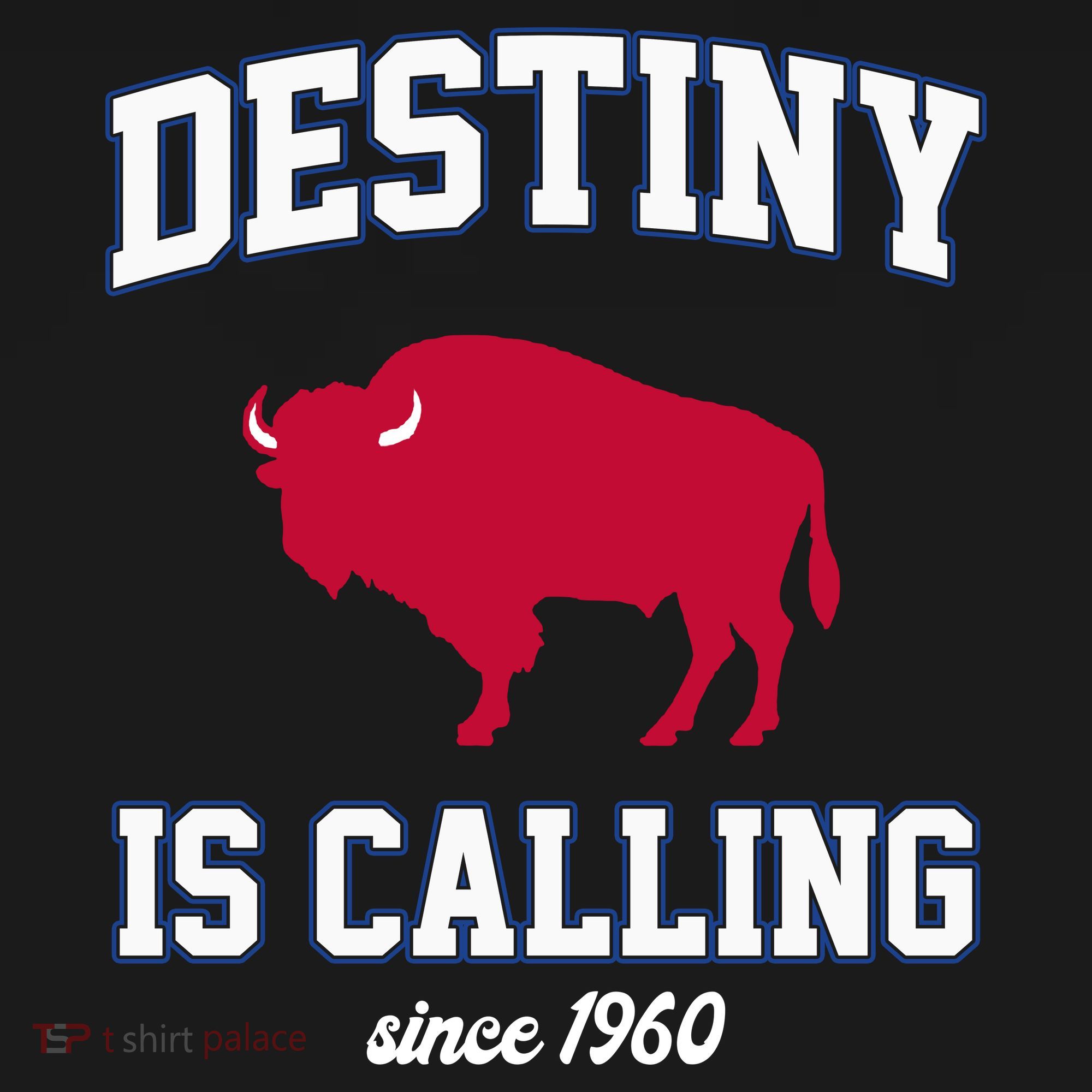 Destiny Is Calling Since 1960 Buffalo Mafia Football Women's Hoodie