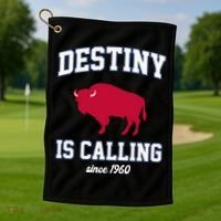Destiny Is Calling Since 1960 Buffalo Mafia Football Golf Towel thumb 1