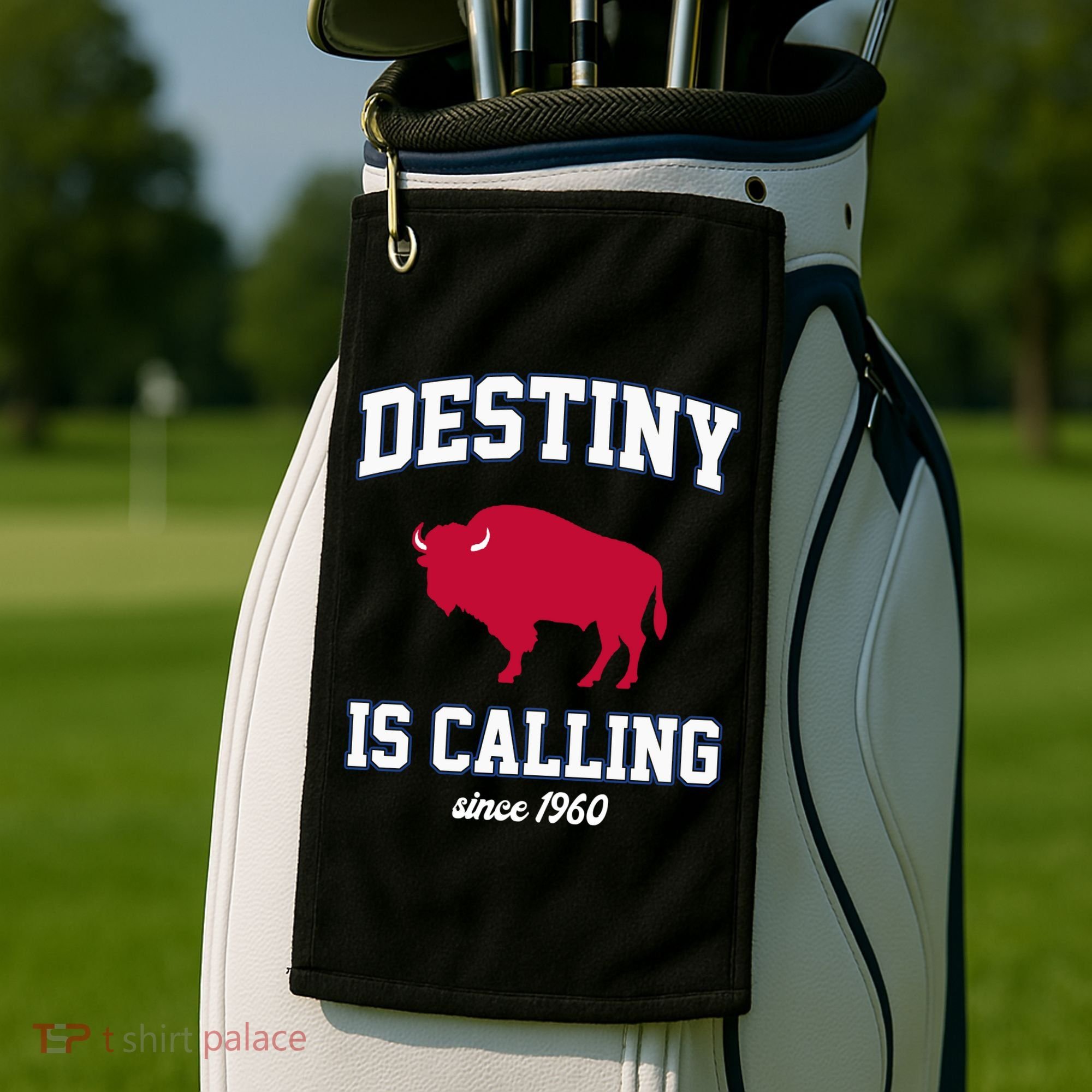 Destiny Is Calling Since 1960 Buffalo Mafia Football Golf Towel