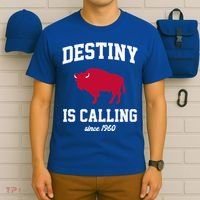 Destiny Is Calling Since 1960 Buffalo Mafia Football T-Shirt thumb 6