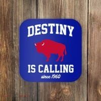 Destiny Is Calling Since 1960 Buffalo Mafia Football Coaster thumb 0