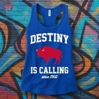 Destiny Is Calling Since 1960 Buffalo Mafia Football Women's Tank Top thumb 3