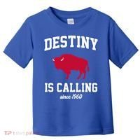 Destiny Is Calling Since 1960 Buffalo Mafia Football Toddler T-Shirt thumb 0